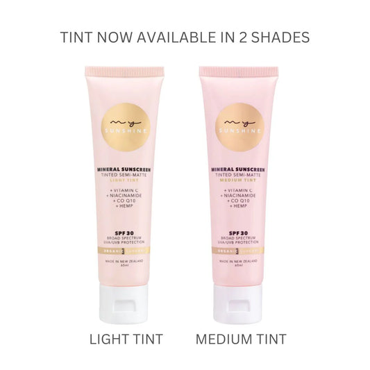 My Sunshine Tinted Semi-Matte Mineral Sunscreen SPF30 60ml